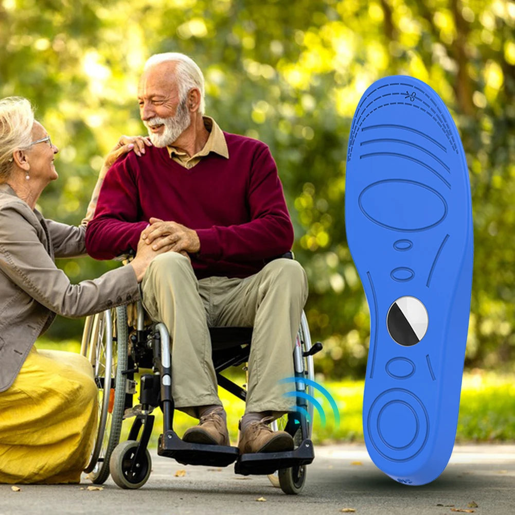 AirTag Tracking Shoe Insoles – Hidden Holder for Kids & Elders