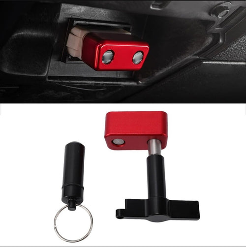 OBD2 Port Locking Tool Red Anti Theft For Car SUV Truck