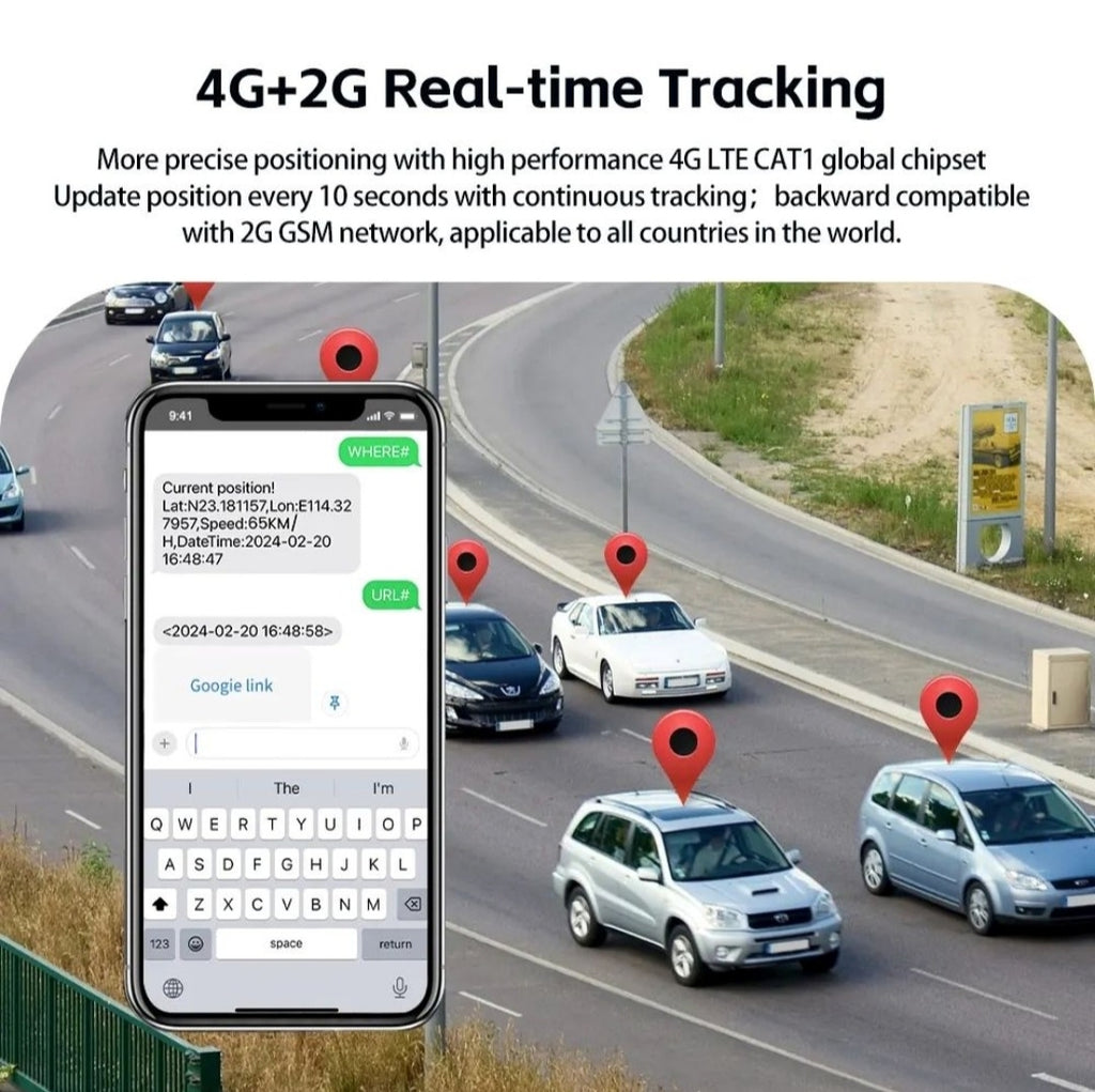 4G Universal GPS Vehicle Tracker with Fuel Cut-off